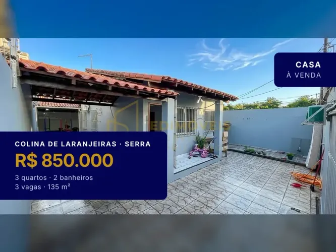 Incrível Casa em Colina de Laranjeiras: Ideal para Sua Família!