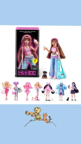 Sob encomenda STARBOX MINNEE Boneca Fashion Caixa Surpresa