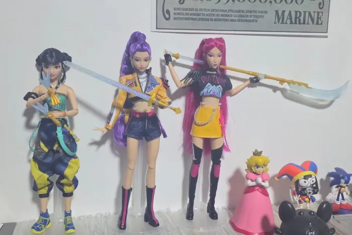 Set kpop demon hunters mattel