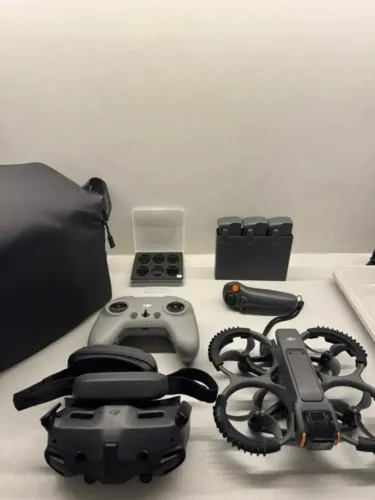 Drone DJI Avata 2 Fly More Combo (3 baterias) + DJI Controller 3 + Lentes