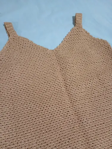 Blusa de crochê