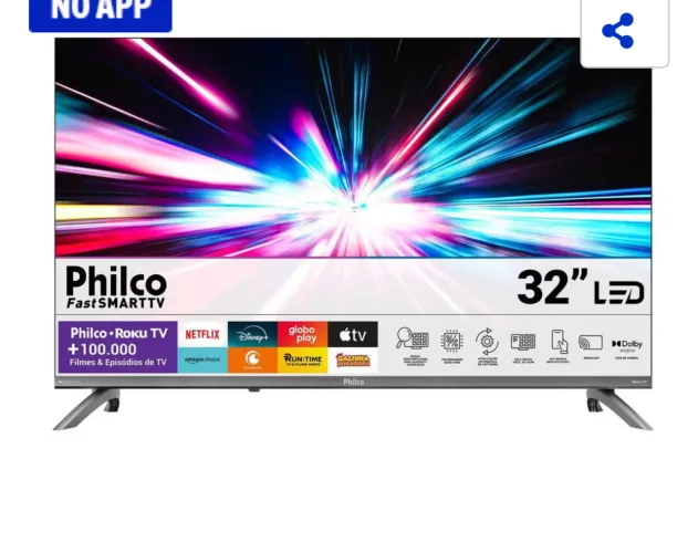 Tv smart Philco Roku 32