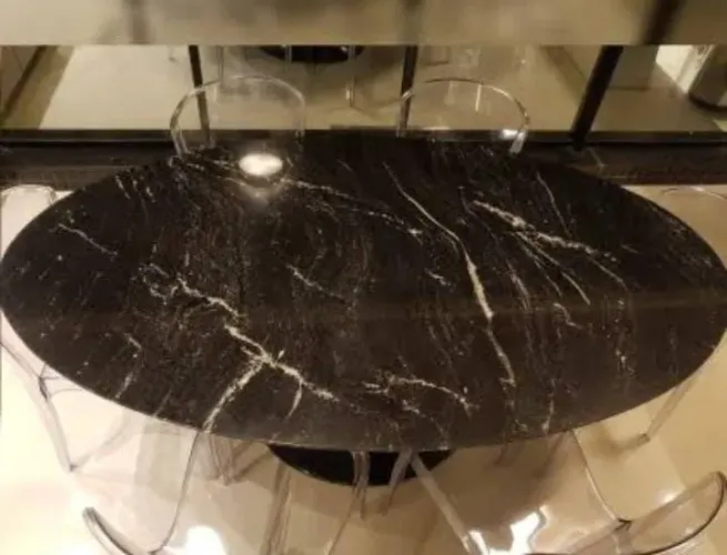 Mesas lavatório preto vialactea e outros materiais