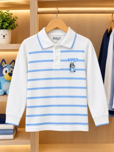camiseta Bluey manga comprida tam 6-7