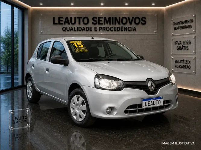 Renault Clio Expression Hi-flex 1.0 16V 5P 2015