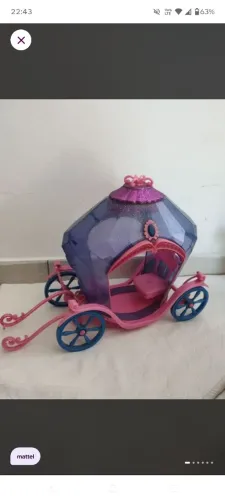 Carruagem da Barbie