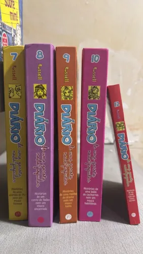 5 livros do diário de uma garota nada popular ( 7 ao 10 + 12)