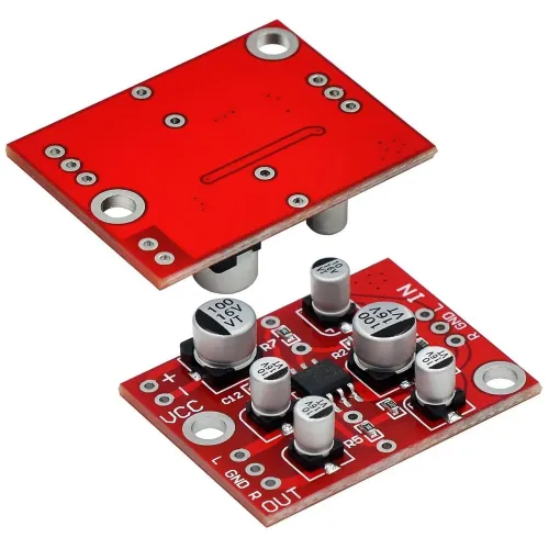 Pré-Amplificador Estéreo AD828 5-15V *Entrego Aceito Cartão