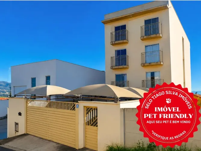 Apartamento com 3 dormitórios para alugar, 82 m² por R$ 2.060/mês - Jardim Paraíso - Pouso