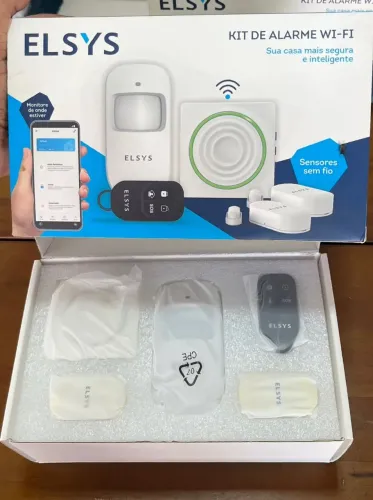 Kit de Alarme Wi-Fi ELSYS - Casa Segura e Inteligente
