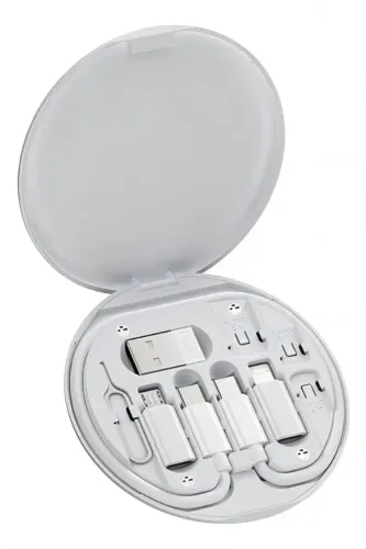 Conjunto De Adaptador De Cabo Carregamento Múltiplo 6 Em 1