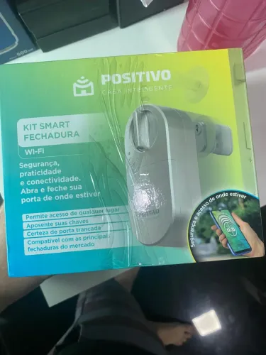 Fechadura smart positivo