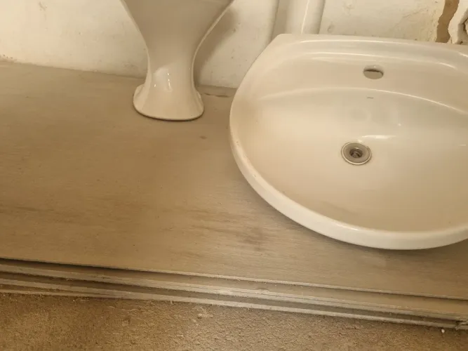 Conjunto vaso e lavatório