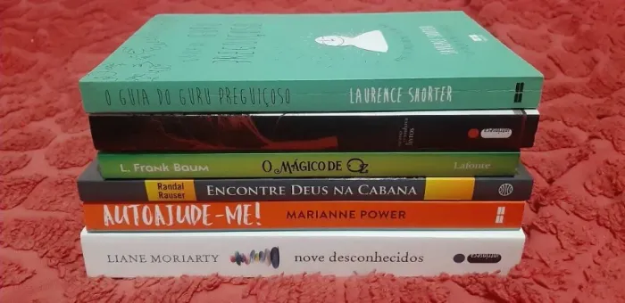 Livros Romance, Auto-Ajuda, Literatura, Ficção, Suspense Lote Com 6 Unidades