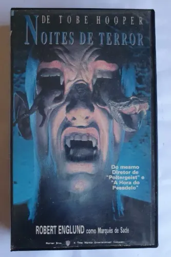 Fita Vhs Noites De Terror, Tobe Hooper, Robert Englund, Ver Fotos