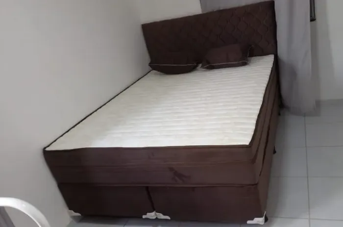 Cama Prime Pocket Sued Queen 1,58m x 1,98m