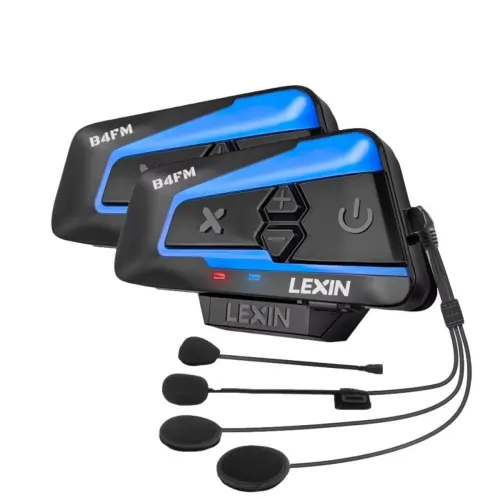 PAR Intercomunicador de Capacete LEXIN B4FM