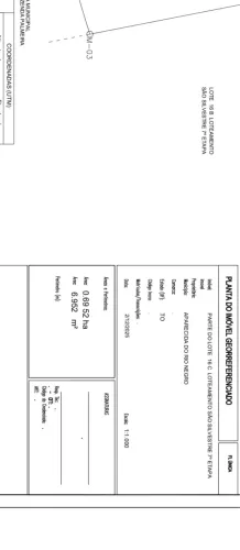 Lote rural TO