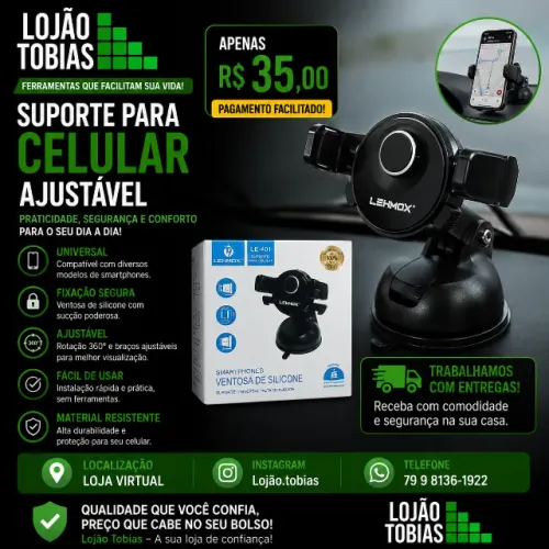 Suporte p/ Celular Ajustável 