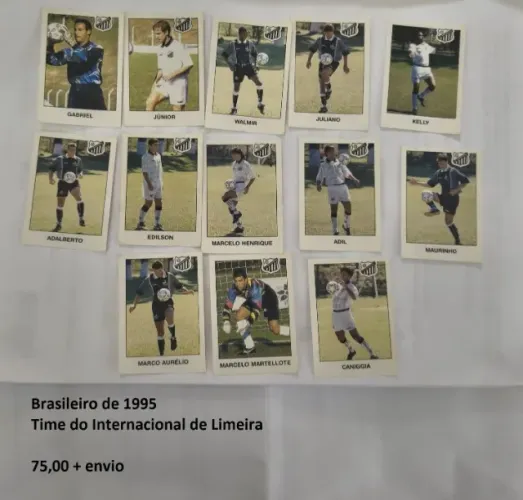 Figurinhas Campeonato Brasileiro de 1995