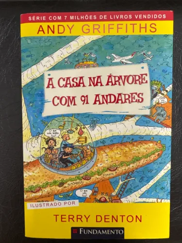 Livros: a casa na árvore com 91, 104, 117 andares