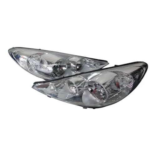 Par Farol Peugeot 207 2009 2010 2011 2012 2013 Cromado Novo