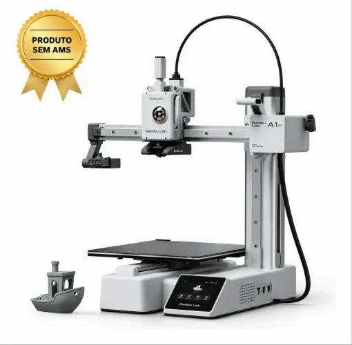 Impressora 3D Bambu Lab A1 Mini Original  SEM AMS- Compacta, Rápida e Inteligente