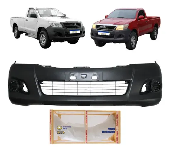 Parachoque Toyota Hilux 2012 2013 2014 2015 Novo Preto