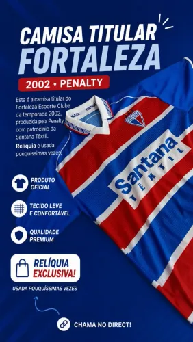 Camisa Fortaleza 2002 