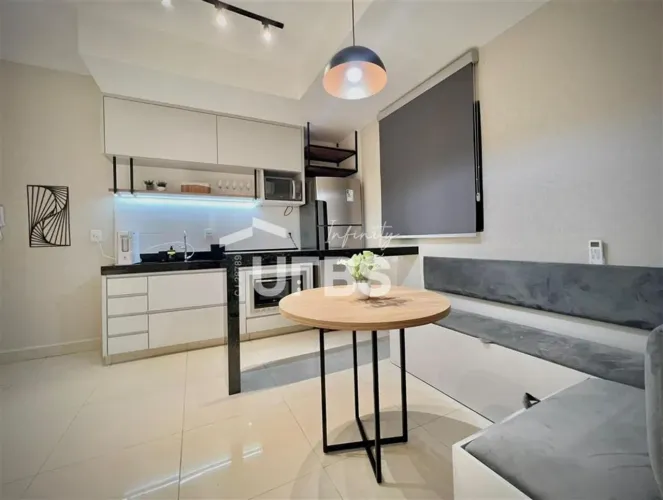 Apartamentos de 32 m² Condomínio New Life América, em Anápolis Layout com dormitório separ