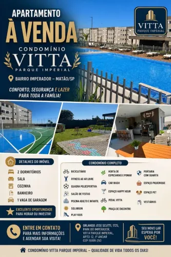 Vende-se Apartamento Vitta Imperial