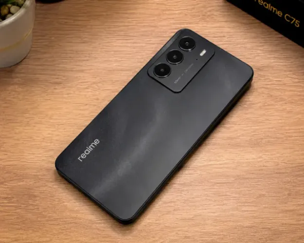 Celular Smartphone Realme C75 NFC 256GB 8GB Prova dágua Câmera dupla 50MP