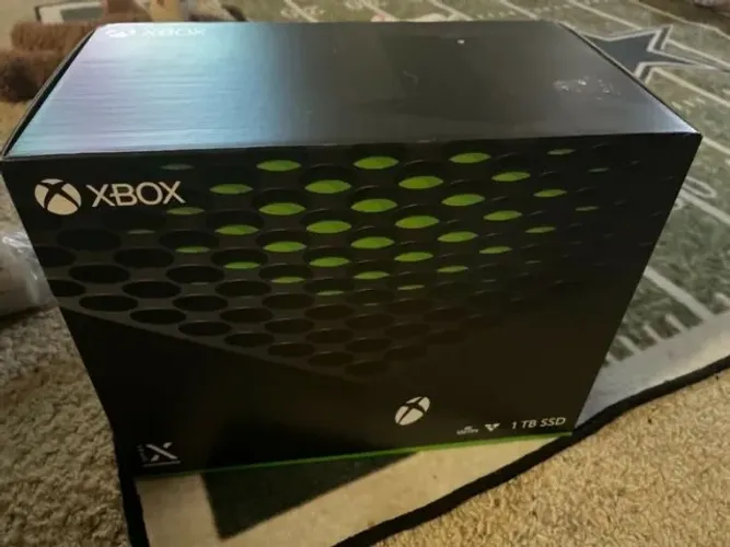 CONSOLE XBOX Series X 1TB NOVO NA CAIXA XBOX