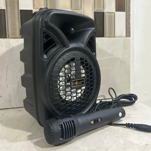 KIT KARAOKE CAIXA DE SOM + MICROFONE