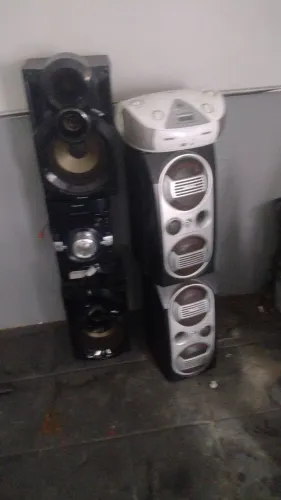 Sons variados rádio e microsystem