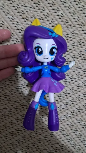 Boneca equestria Girls rarity 