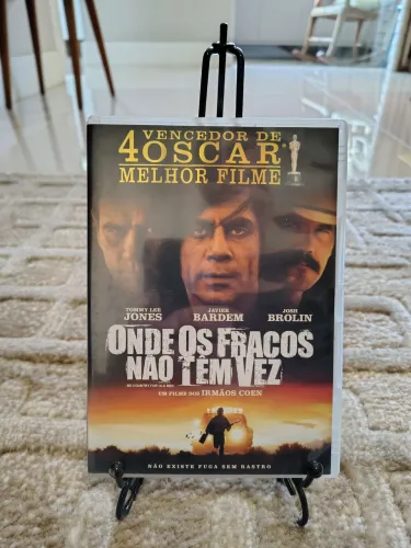 Dvd Onde os Fracos Não tem Vez dos Irmãos Coen c/Javier Bardem