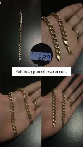 Pulseira ouro 18k 