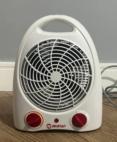 Aquecedor elétrico doméstico 2000w 220v branco