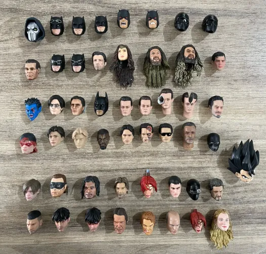 Heads 1/12 diversas ( 60 reais a unidade)