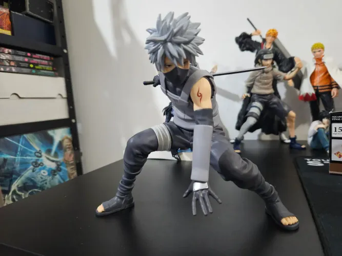 Action Figure Naruto Kakashi Grandista Original Bandai