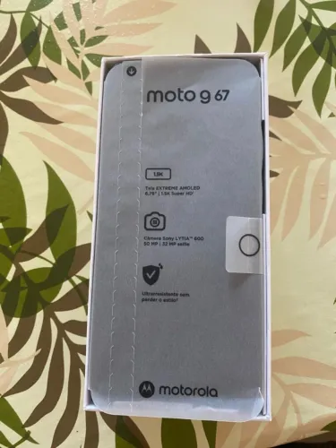 Celular Motorola moto G67 novo na caixa