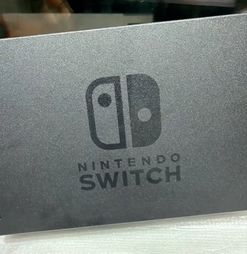  NINTENDO SWITCH  DESBLOQUEADO DOCK OLED V1 V2 ORIGINAL PRETA  