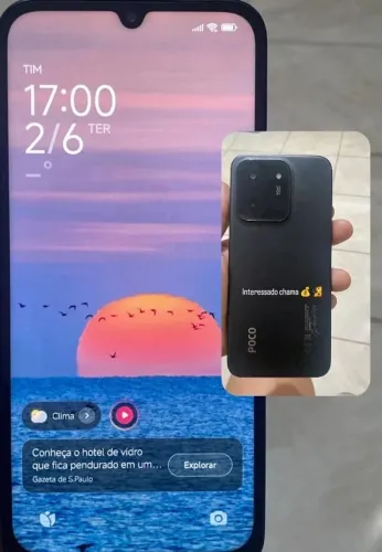 Celular semi novo