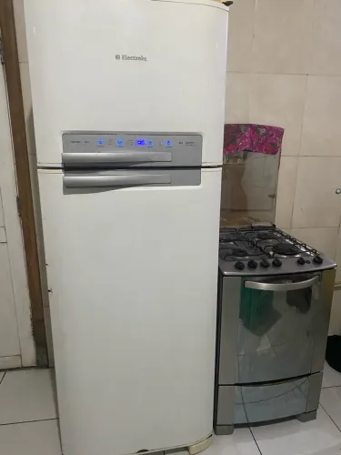 Geladeira e fogão