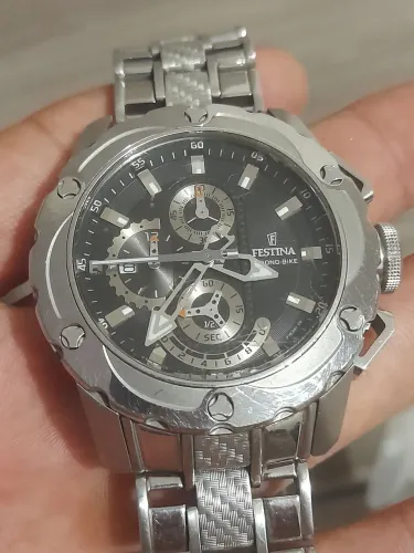 Relógio prata Festina