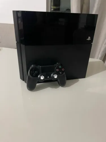 PS4 FAT 500GB + 3 Jogos + Controle | Aceito Troca por PC
