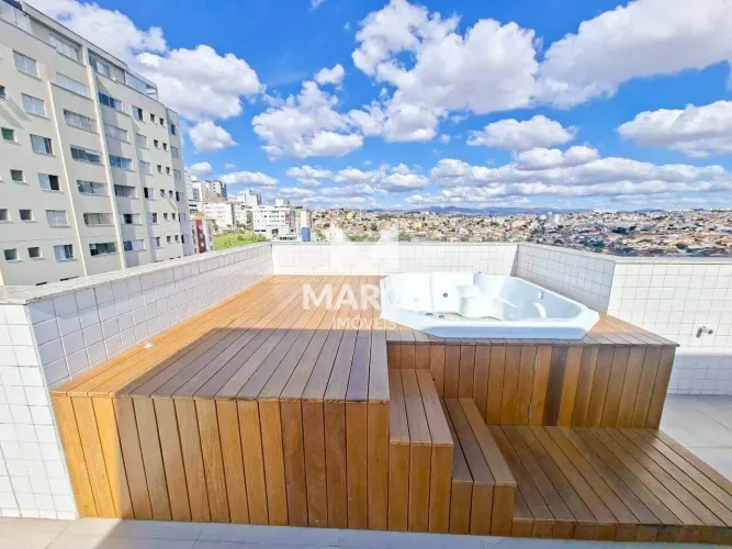 Cobertura para Aluguel 3 Quartos com Suíte, 2 Vagas Castelo Belo Horizonte/MG