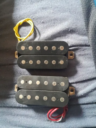 Humbuckers ponte e braço