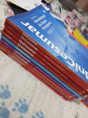 Livros de pedagogia unicesumar , ate segundo período 